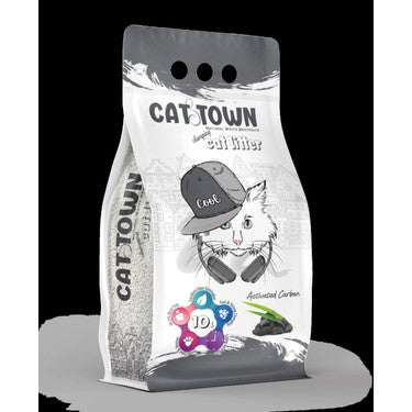 Cat Town litter sand with carbon for cats 10 L