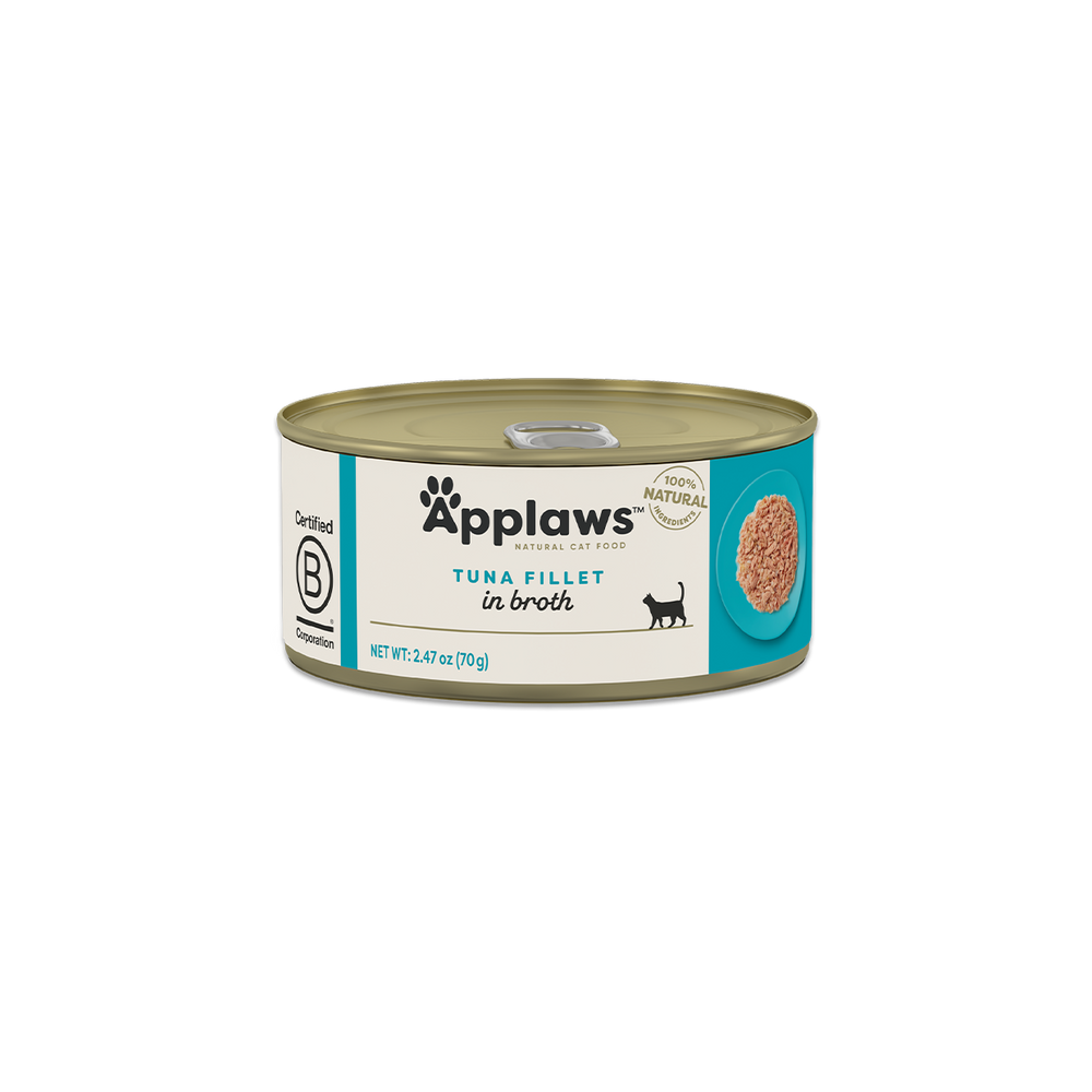 Applaws Tuna Fillet in a Tasty Broth Cans 70g