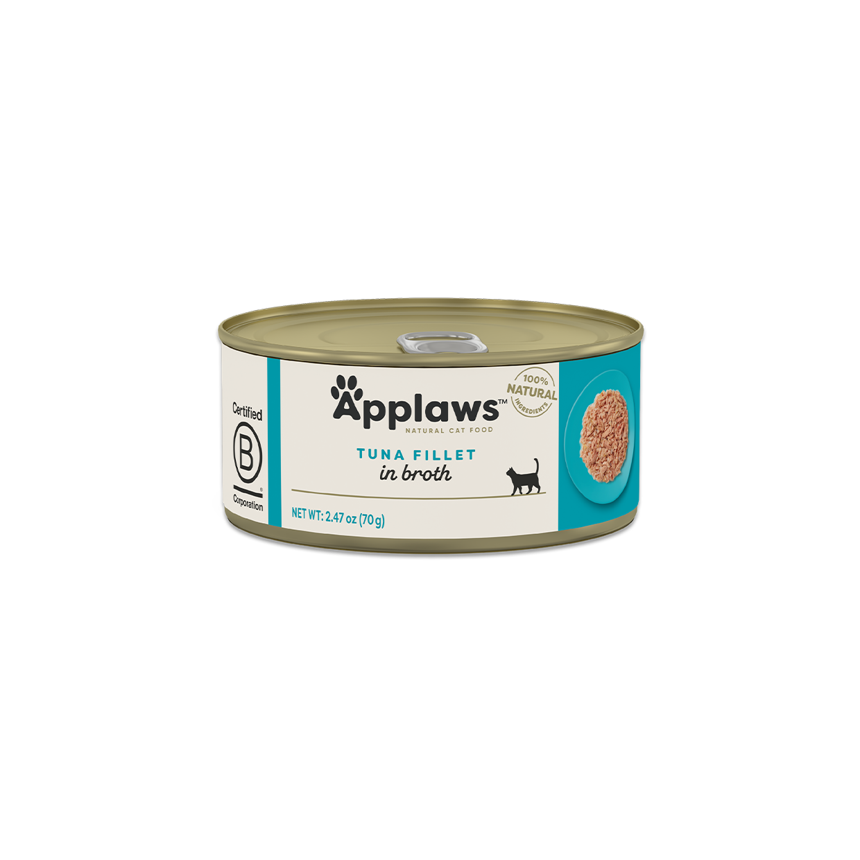 Applaws Tuna Fillet in a Tasty Broth Cans 70g