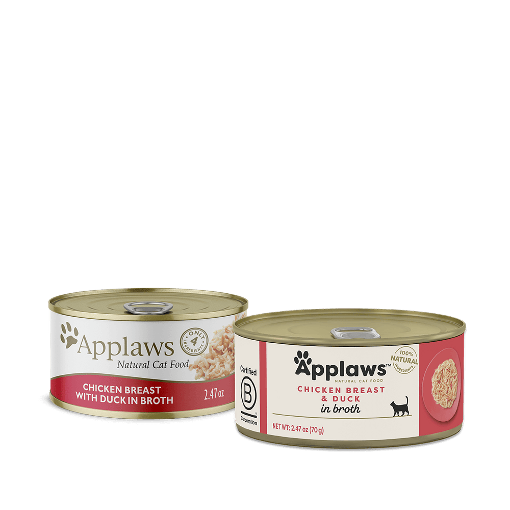 Applaws Can of Chicken & Duck Wet food for cats, 70g