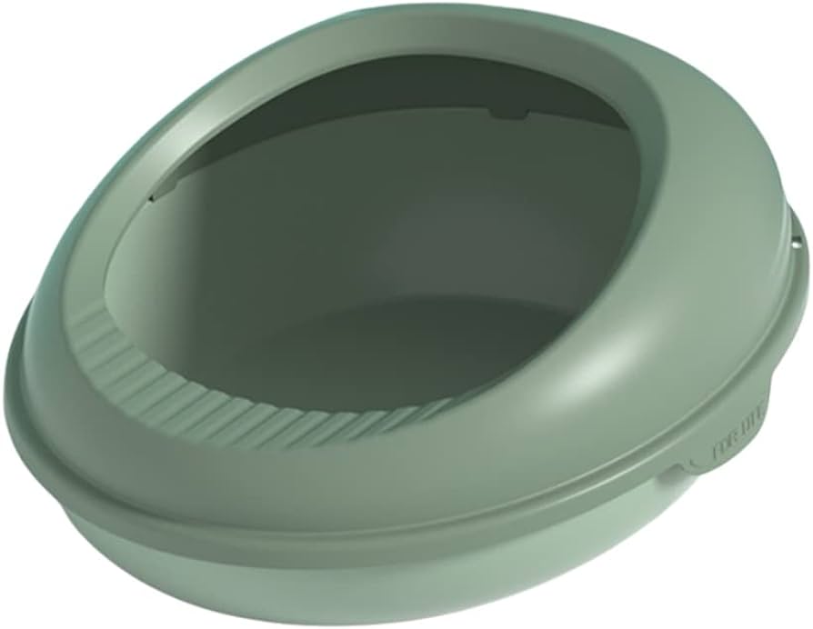 opened litter box large