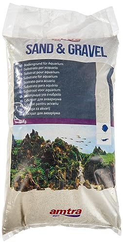 Amtra sand - Natural Aquarium sand 5kg(brown and black mix)