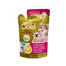 Gold Plus Goat milk with colosrum for cats and dogs 60ml