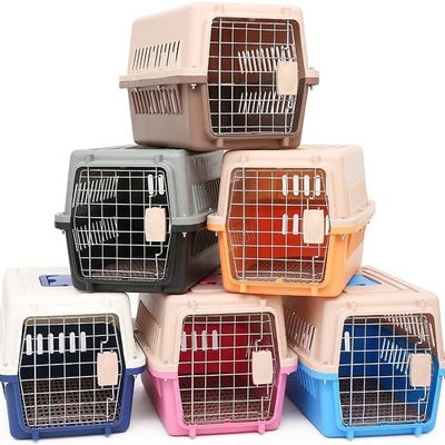 Pet Carrier With Steel Door