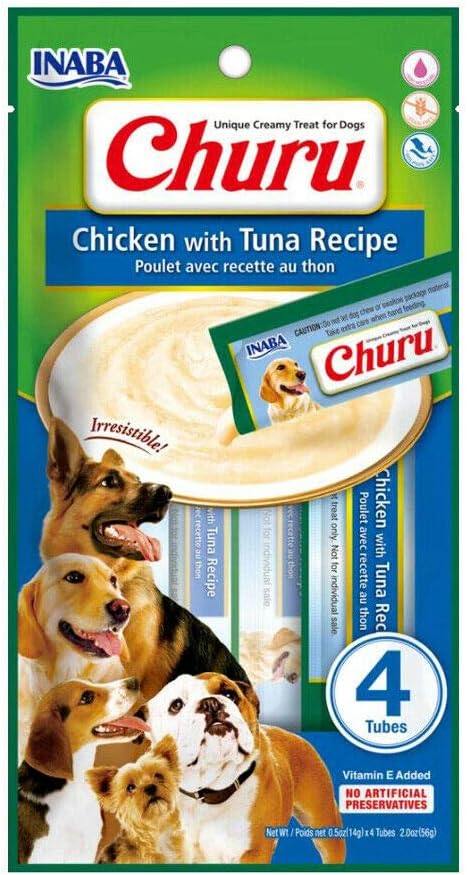 Churu Chicken Recipe Treats 4tubes