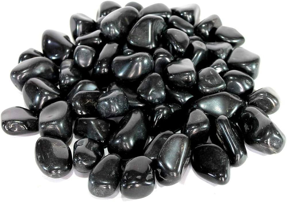 Aquarium black stone Pepples Per Kg (Polised and Unpolised)