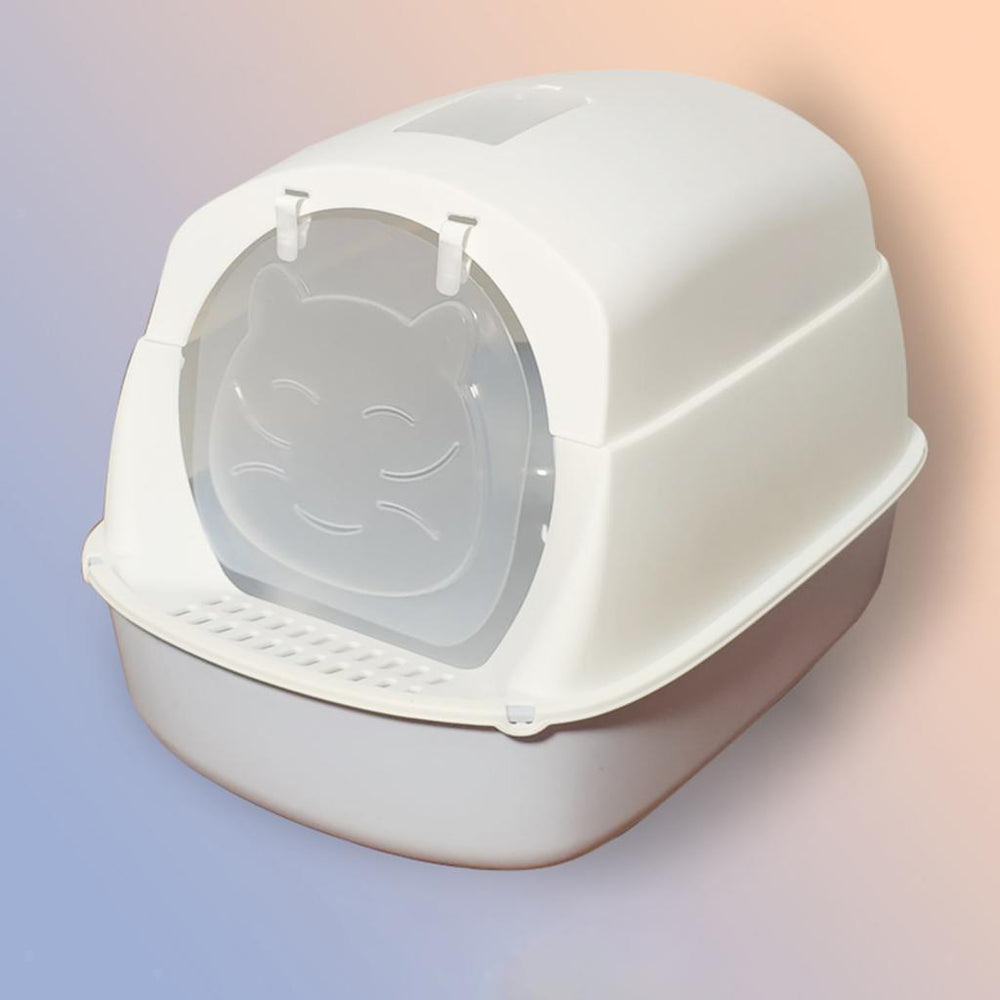 closed litter box meduim size