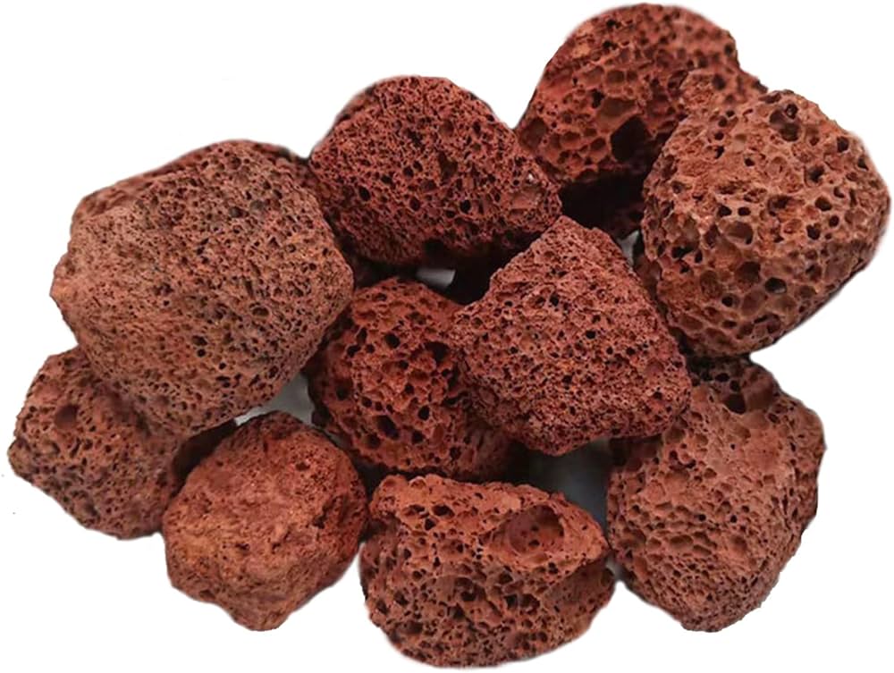 Red lava Rock Per kg