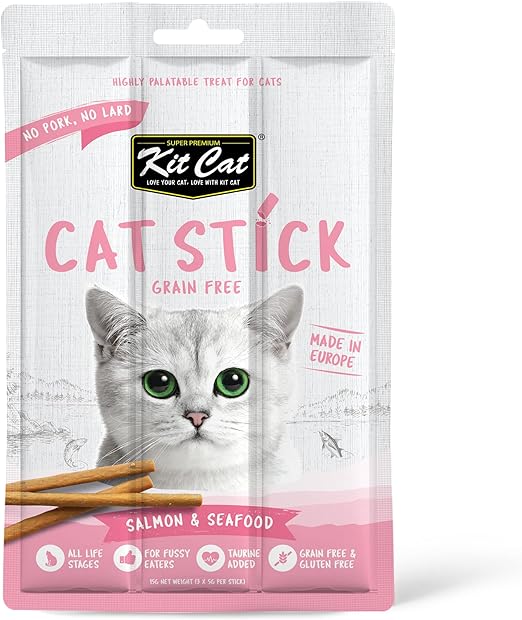 Kit Cat Sticks Salmon & Seafood 15g