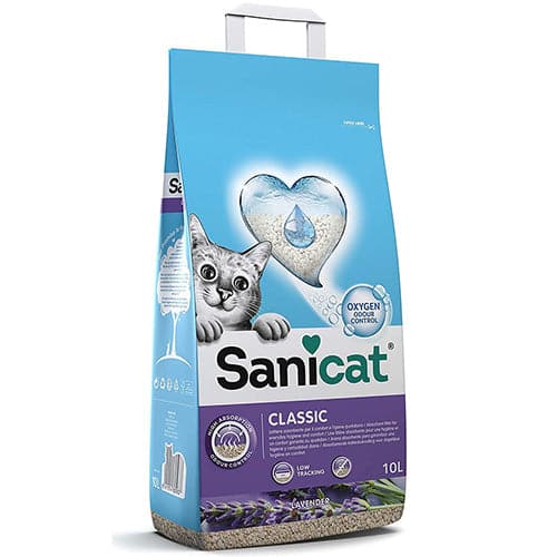 SaniCat litter sand for cats with lavender scent