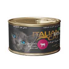 Italiano cat wet food with veal for kittens85g