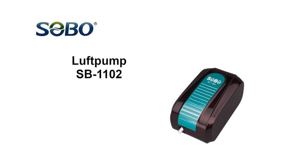 مضخة هواء صامتة قابلة للتعديل من SOBO (SB-1102)