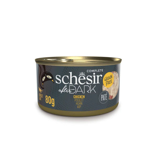 SCHESIR AFTER DARK CHICKEN IN PATÉ 80G IN CAN Food for adults