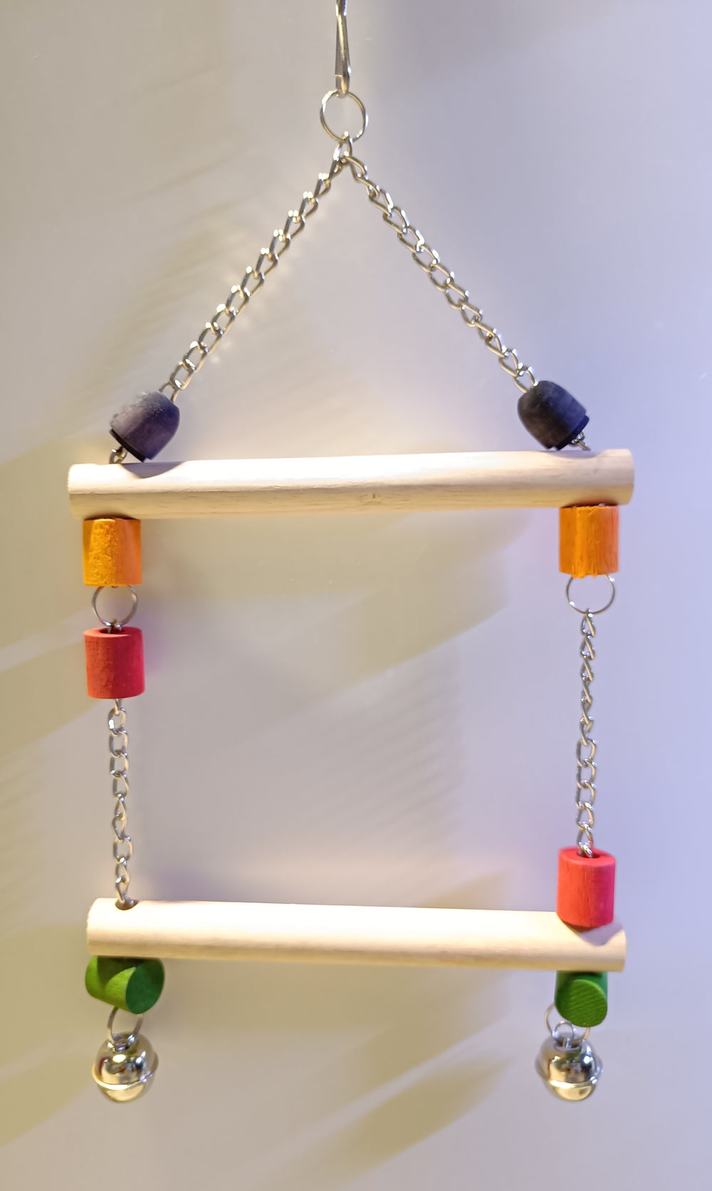 Birds swing toy with two stands  for birds