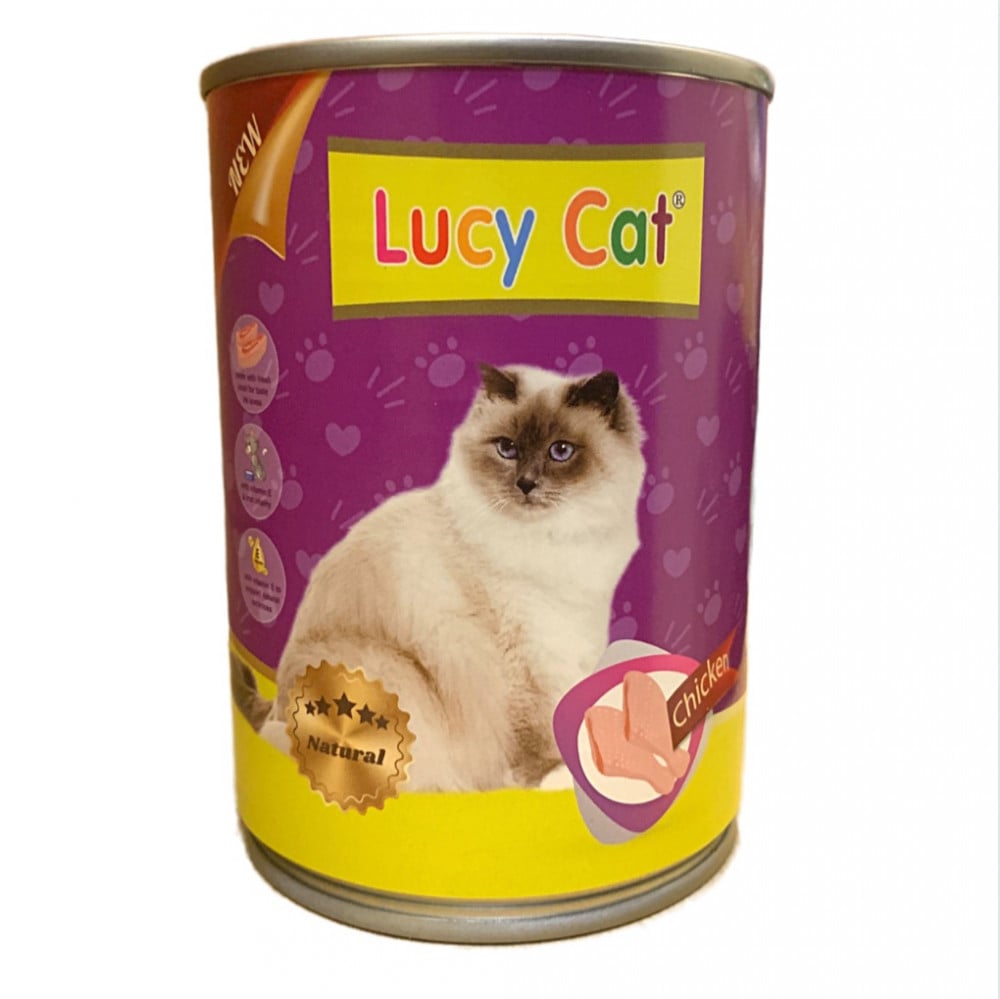 Lucy Cat with Chicken cats food 375g