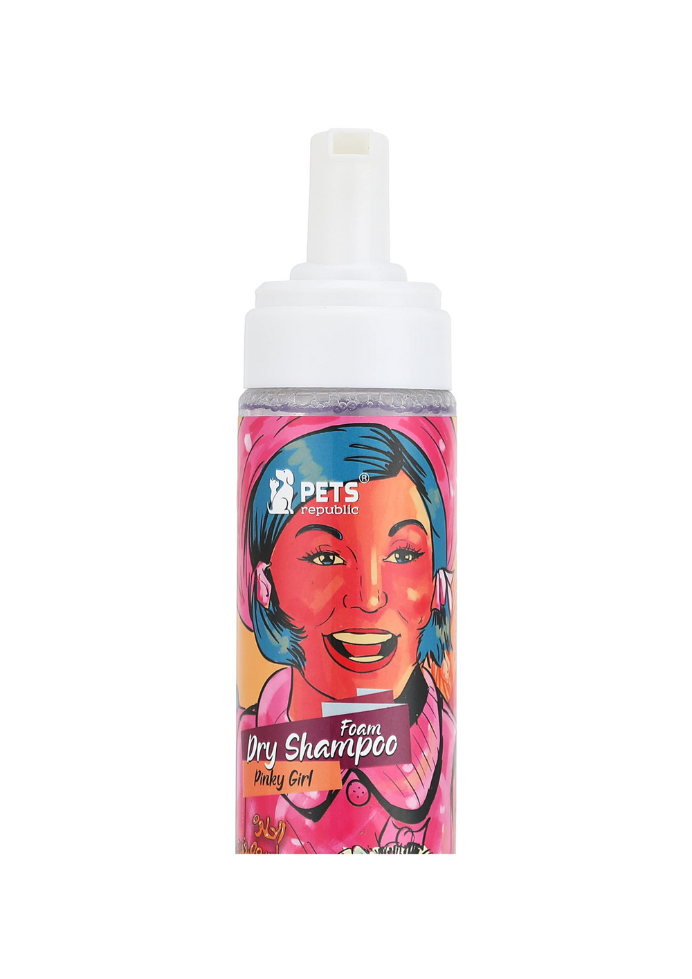 PETS Republic Foam Dry Shampoo Pinky Girl