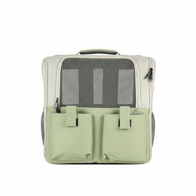 Back bag for cats with wheels