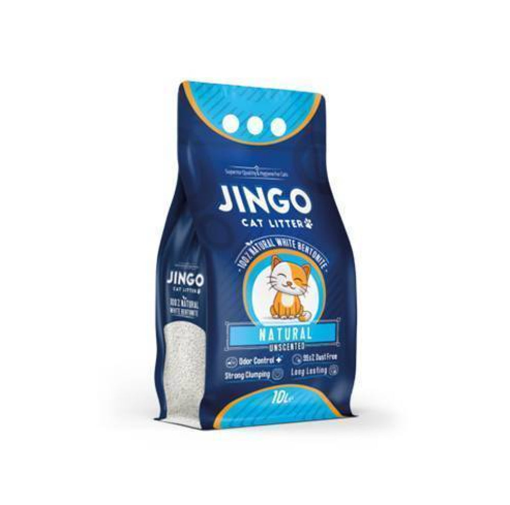 Jingo cat litter unscented 10 L