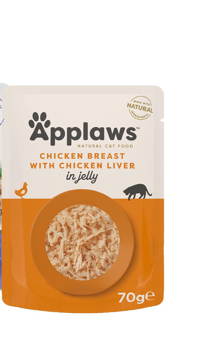 Applaws Chicken with Liver in Jelly Pouch 70g