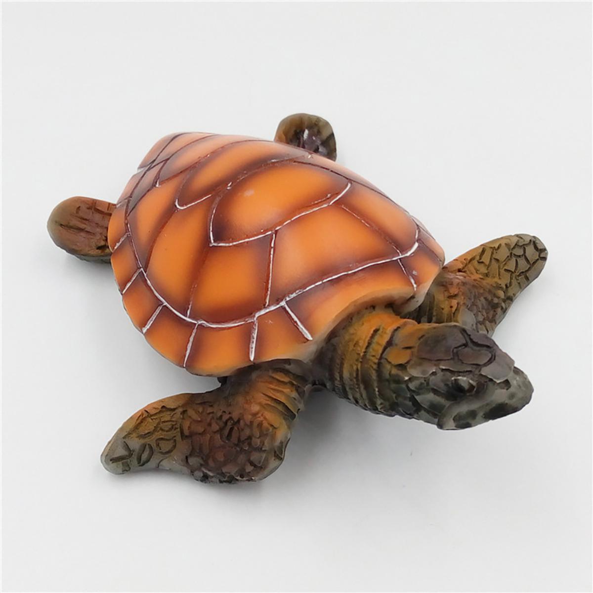 Aquarium decor plastic turtle (small and big )