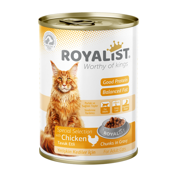 Royalist Wet food with Chicken for Adult Cats 400g