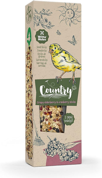 Witte Molen WM Country Seed for Canary Elderberry & Cranberry Sticks 60g