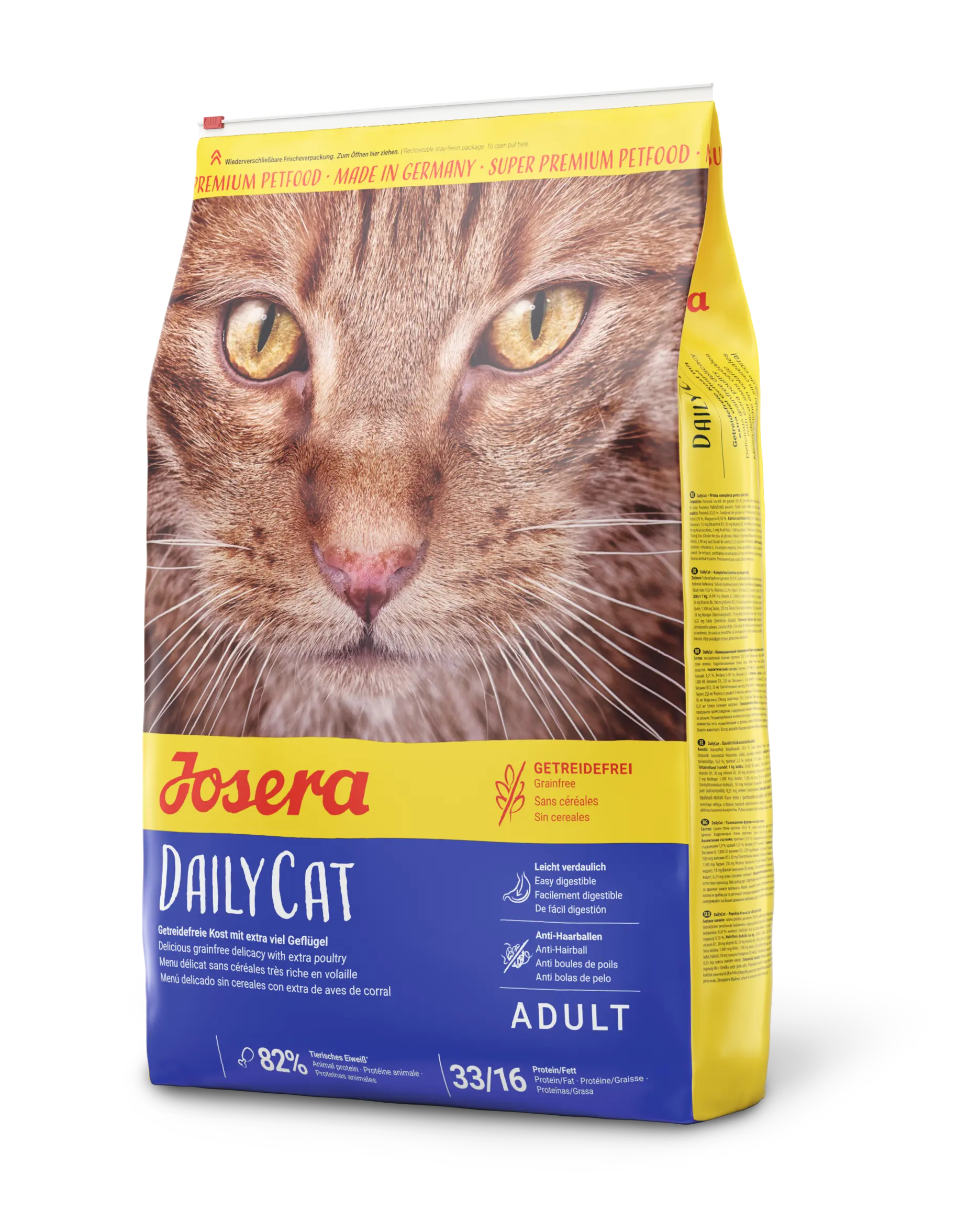 Josera dry food with poultry for adult cat 400 gm