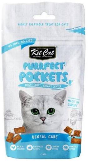 Kit Cat Purrfect Pockets Dental Care Treats for cats 60 g