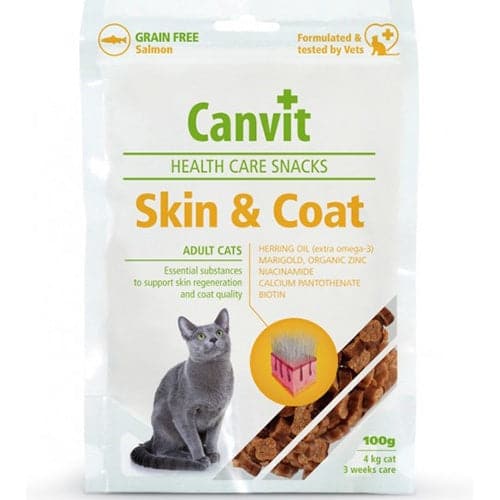 Canvit Skin&coat snacks with salamon 100gm