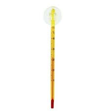 Aquarium 15cm Submersible Glass Thermometer With Suction