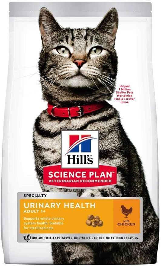 Hill's Science Plan Urinary Health Adult Cat Food with Chicken 1.5 Kg