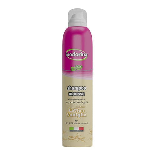 Inodorina  dry foam Shampoo with Vanillia  scent 300ml