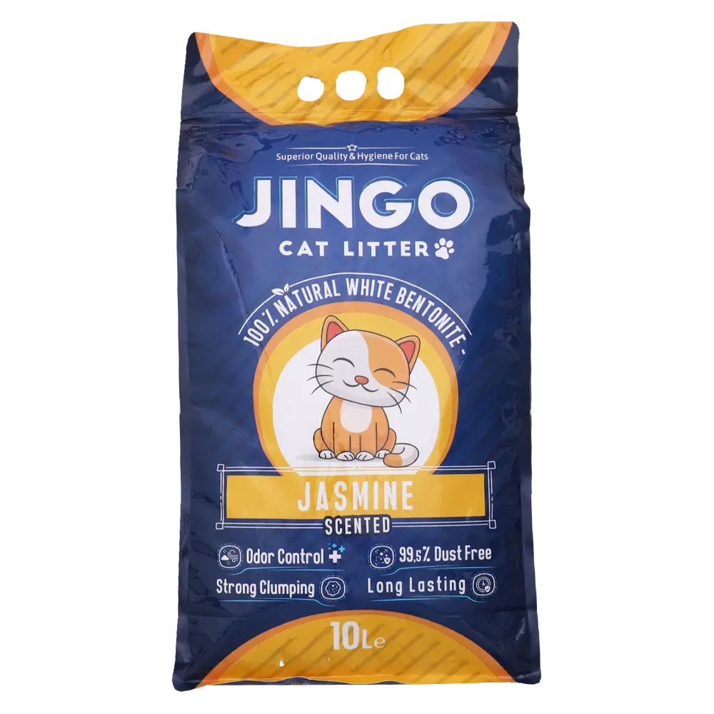 Jingo Cat litter with Jasmin scent multisizes