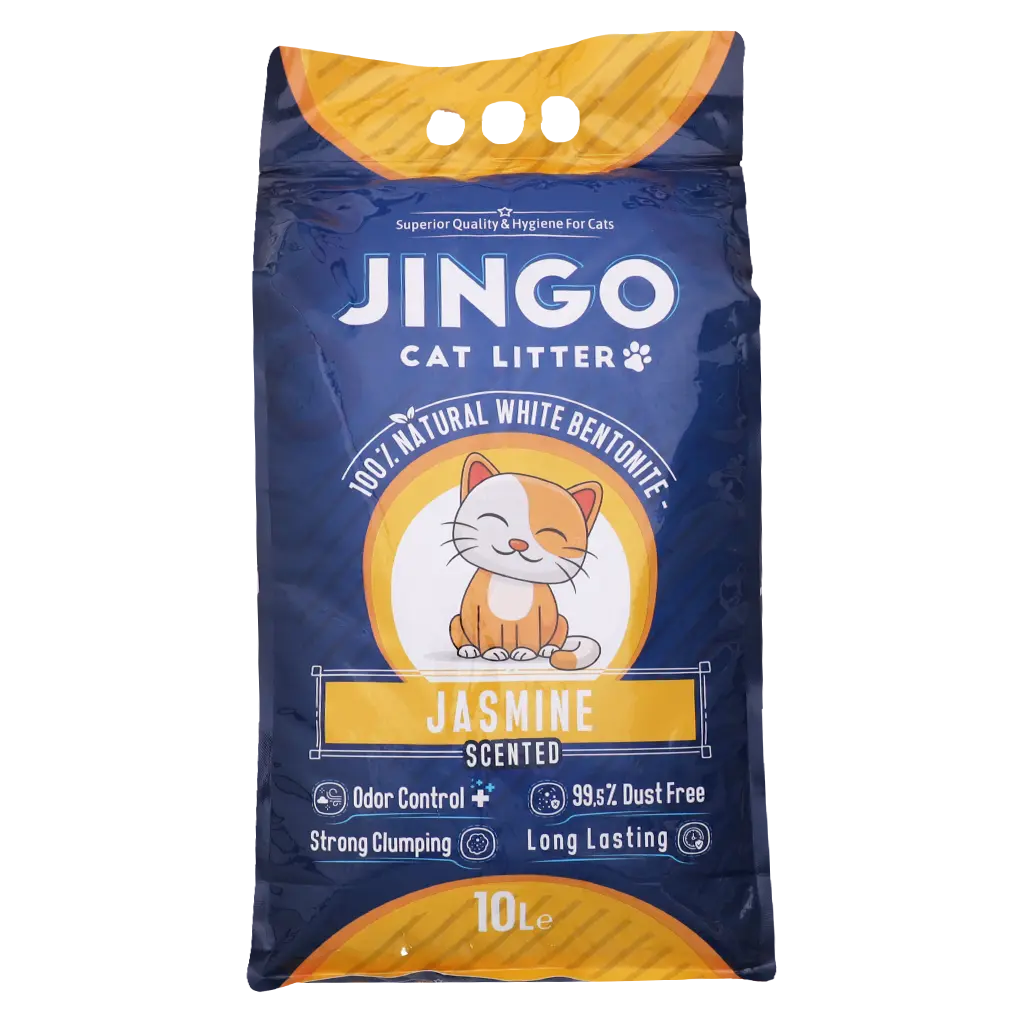 Jingo Cat litter with Jasmin scent multisizes