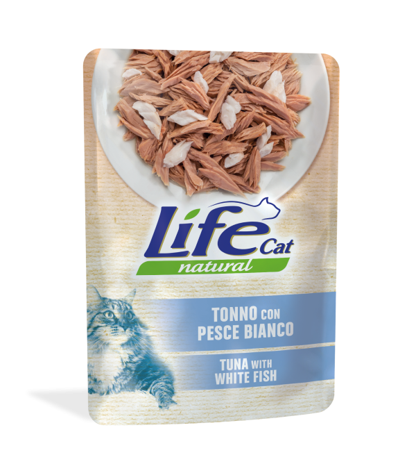 Life cat Tuna with white fish 70g