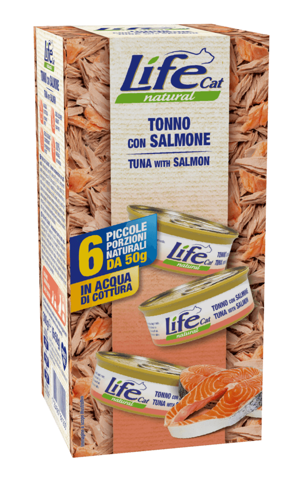 Life Cat Box Tuna with salmon 6 Pieces