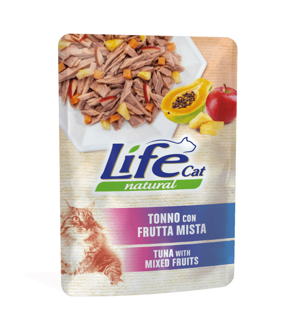 Life Cat Tuna with mixed fruit 70g