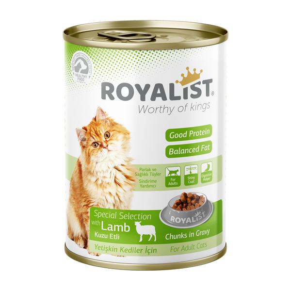 Royalist Wet Food with Lamb For Adult Cats 400g