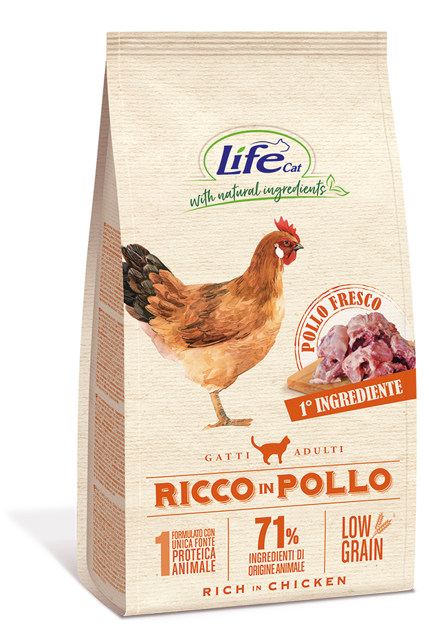 Life cat chicken 1.5 KG for adult cats