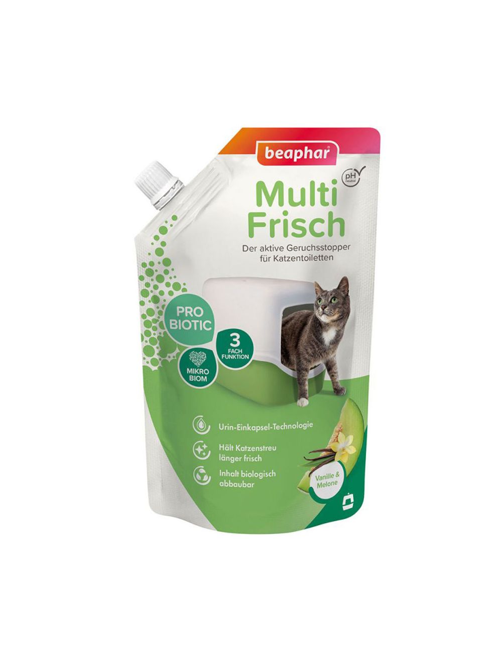 Beaphar Multi Frisch for litter with vanillia nd lemon 400g