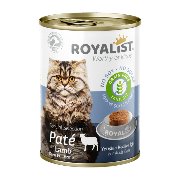 Royalist Wet Food Pate with Lamb for Adult Cats 400g