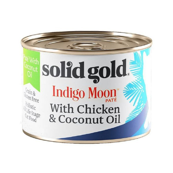 Solid Gold Indigo Moon Chicken and Coconut Oil Canned Cat Food - 85 g