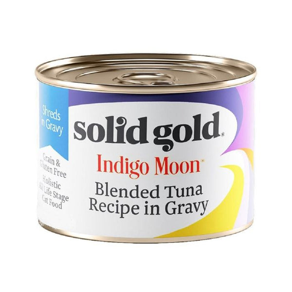 Solid Gold Indigo Moon Blended Tuna In Gravy Canned Cat Food, 85 g