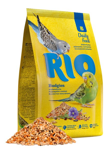 RIO Daily feed for budgies