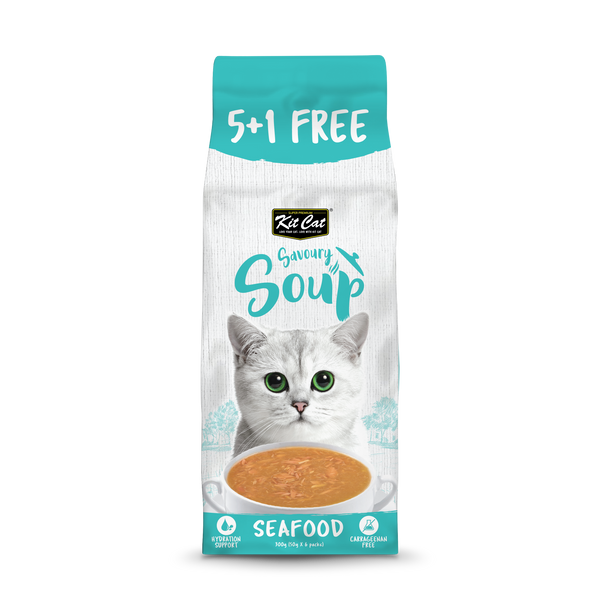 Kit Cat Savoury Soup Seafood 5+1 free