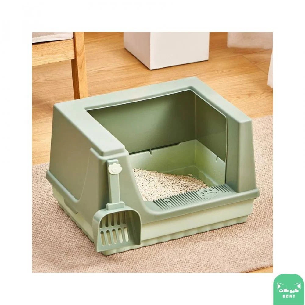 Semi Closed Litter box