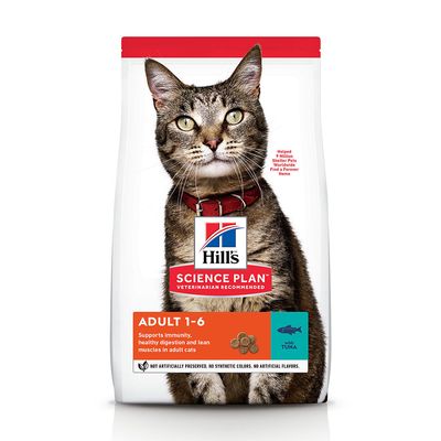 Hill's Science Plan Adult Cat Food with Tuna, 1.5 kg