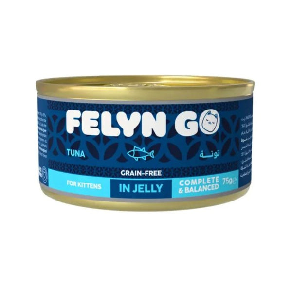 Felyn Go Tuna in Jelly Canned Kitten Food - 75 g