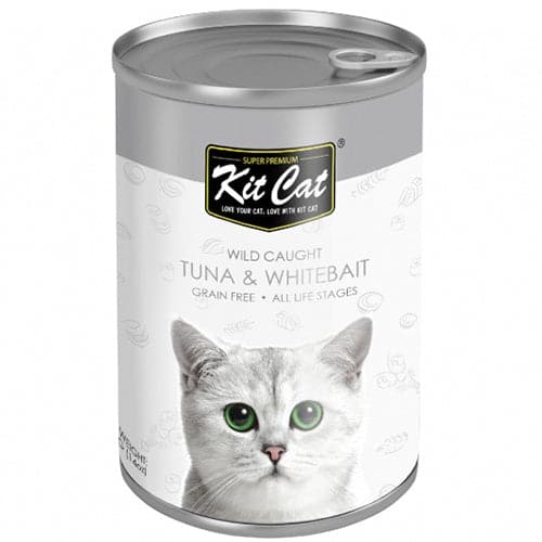 Kit Cat Atlantic Tuna With Whitebait 400g - Aquarium