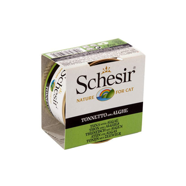 Schesir Tuna & Algae Natural Jelly 85g - Aquarium
